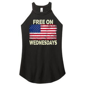 Biden Campaign Hawks ‘Free On Wednesdays’ Women's Perfect Tri Rocker Tank