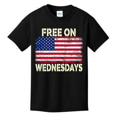 Biden Campaign Hawks ‘Free On Wednesdays’ Kids T-Shirt