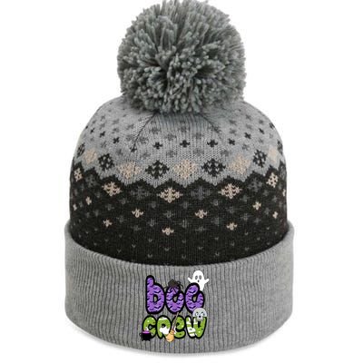 Boo Crew Halloween Spooky Fun The Baniff Cuffed Pom Beanie