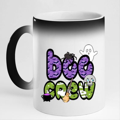 Boo Crew Halloween Spooky Fun 11oz Black Color Changing Mug