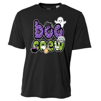 Boo Crew Halloween Spooky Fun Cooling Performance Crew T-Shirt