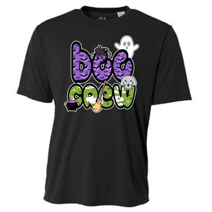 Boo Crew Halloween Spooky Fun Cooling Performance Crew T-Shirt