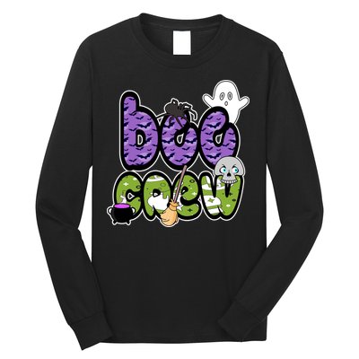 Boo Crew Halloween Spooky Fun Long Sleeve Shirt