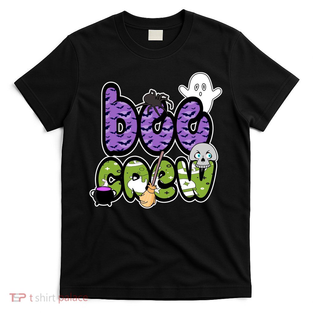 Boo Crew Halloween Spooky Fun T-Shirt