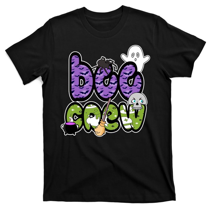 Boo Crew Halloween Spooky Fun T-Shirt