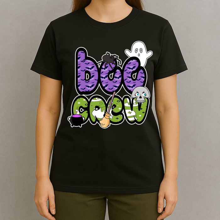 Boo Crew Halloween Spooky Fun T-Shirt