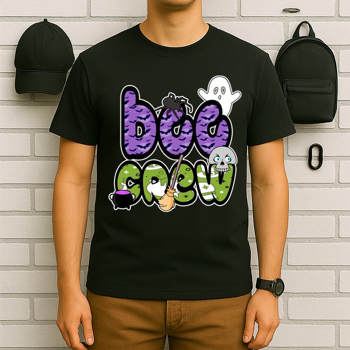 Boo Crew Halloween Spooky Fun T-Shirt