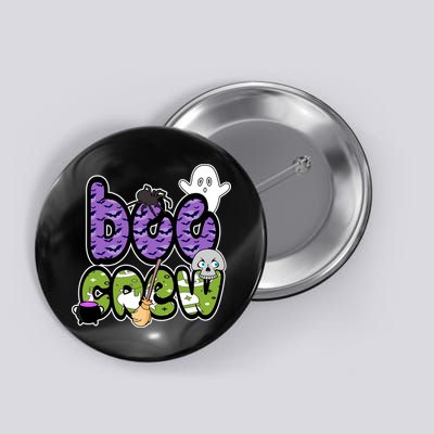 Boo Crew Halloween Spooky Fun Button