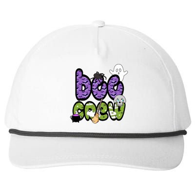 Boo Crew Halloween Spooky Fun Snapback Five-Panel Rope Hat