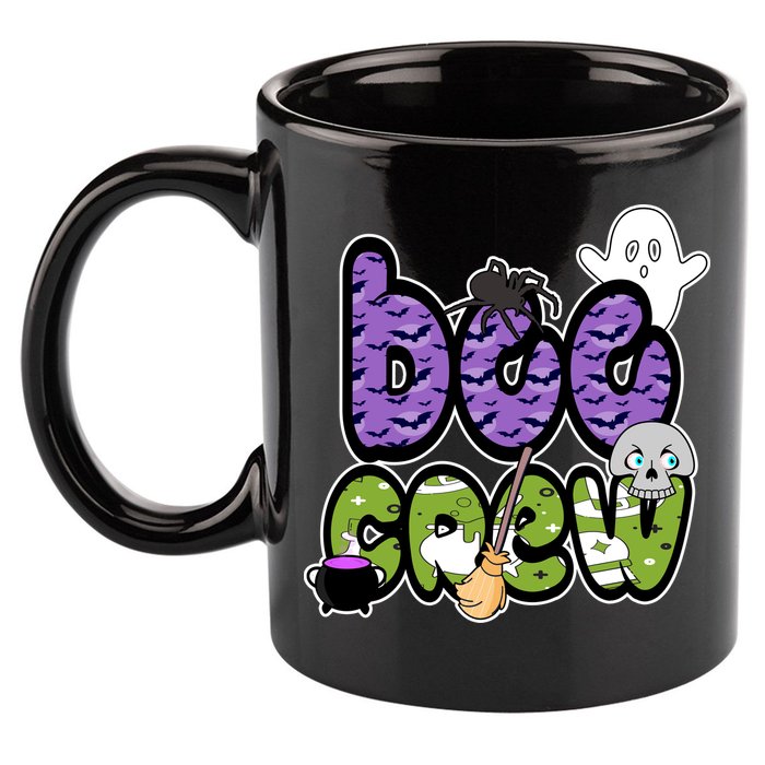 Boo Crew Halloween Spooky Fun 11oz C Handle Ceramic Mug