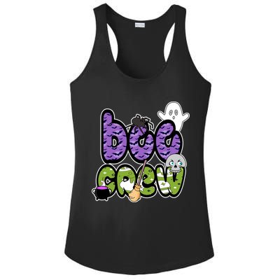 Boo Crew Halloween Spooky Fun Ladies PosiCharge Competitor Racerback Tank