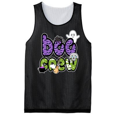 Boo Crew Halloween Spooky Fun Mesh Reversible Basketball Jersey Tank