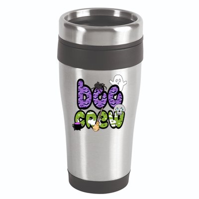 Boo Crew Halloween Spooky Fun 16oz Travel Tumbler