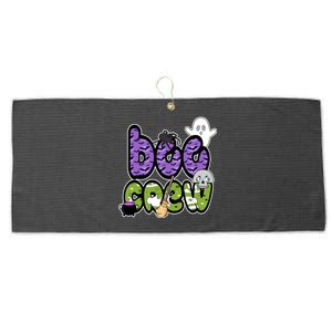 Boo Crew Halloween Spooky Fun Large Microfiber Waffle Golf Towel