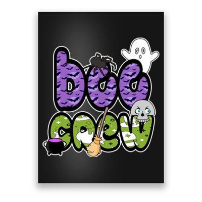 Boo Crew Halloween Spooky Fun Poster