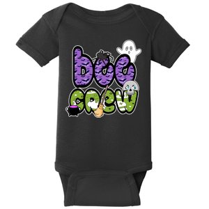 Boo Crew Halloween Spooky Fun Baby Bodysuit