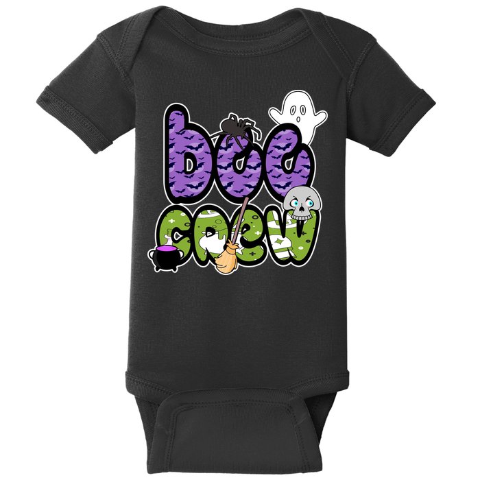 Boo Crew Halloween Spooky Fun Baby Bodysuit