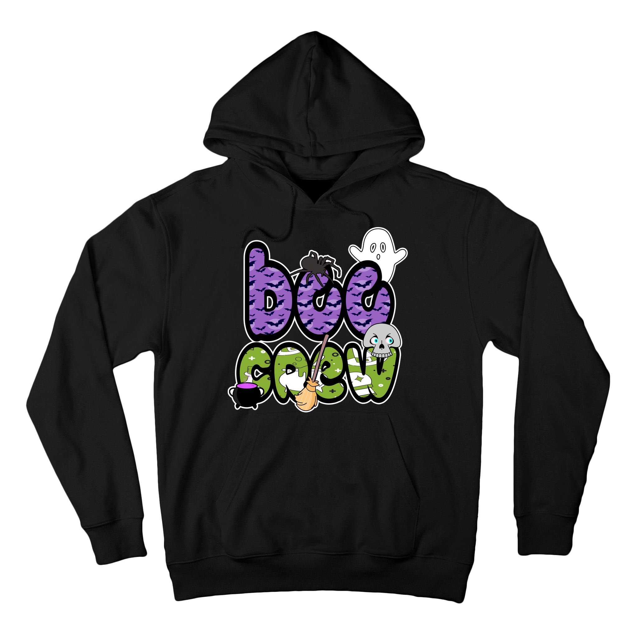Boo Crew Halloween Spooky Fun Tall Hoodie