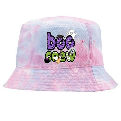 Boo Crew Halloween Spooky Fun Tie-Dyed Bucket Hat