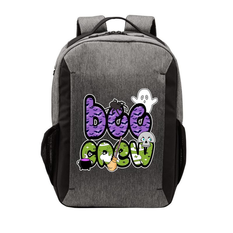 Boo Crew Halloween Spooky Fun Vector Backpack