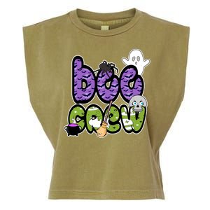 Boo Crew Halloween Spooky Fun Garment-Dyed Women's Muscle Tee