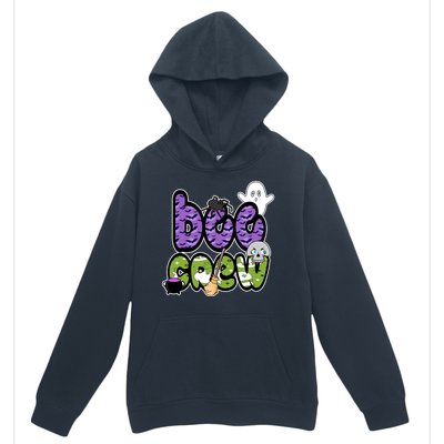 Boo Crew Halloween Spooky Fun Urban Pullover Hoodie