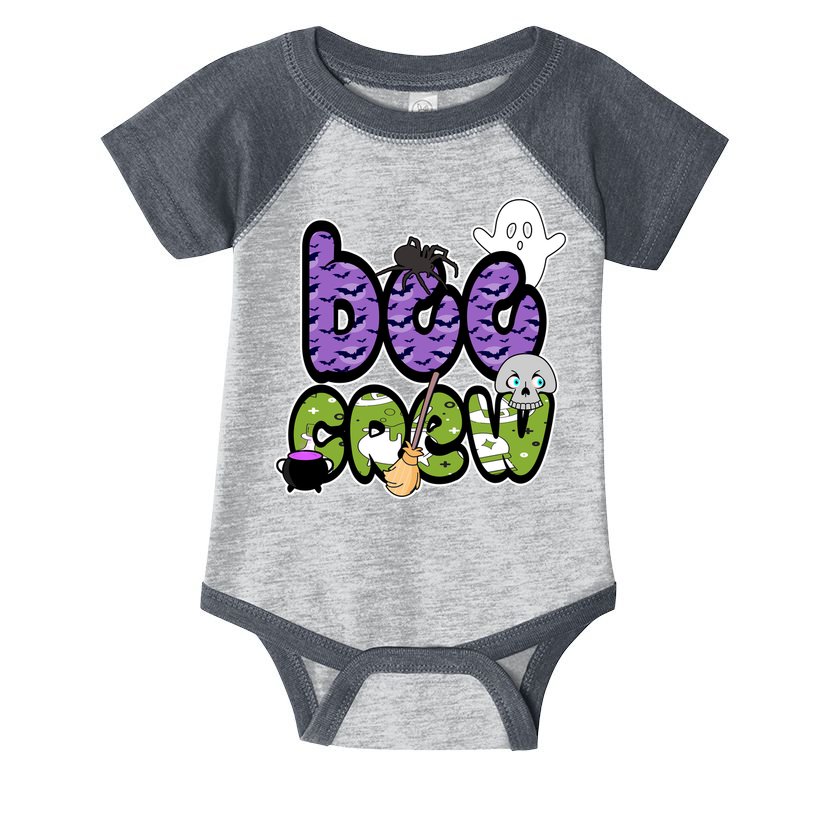 Boo Crew Halloween Spooky Fun Infant Baby Jersey Bodysuit