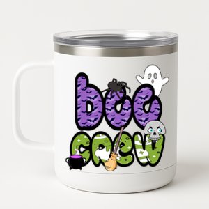 Boo Crew Halloween Spooky Fun 12 oz Stainless Steel Tumbler Cup