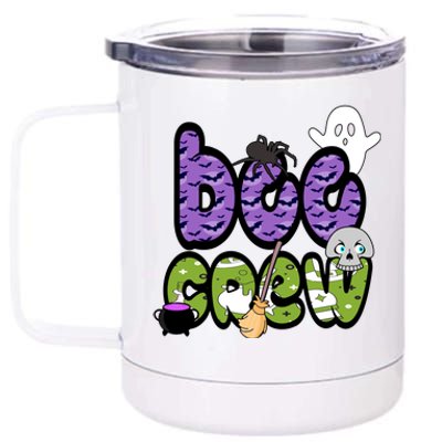 Boo Crew Halloween Spooky Fun 12 oz Stainless Steel Tumbler Cup