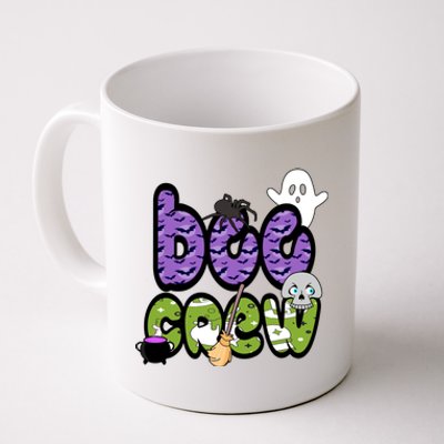 Boo Crew Halloween Spooky Fun Coffee Mug