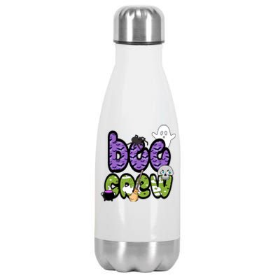 Boo Crew Halloween Spooky Fun Stainless Steel Insulated Water Bottle