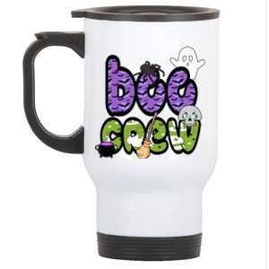 Boo Crew Halloween Spooky Fun Stainless Steel Travel Mug