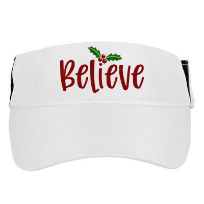 Believe Christmas Holiday Adult Drive Performance Visor