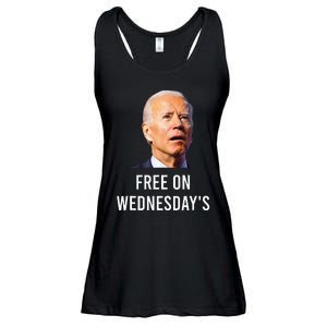 Biden Campaign Hawks ‘Free On Wednesdays’ Anti Trump Ladies Essential Flowy Tank