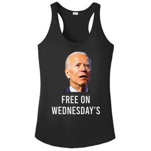 Biden Campaign Hawks ‘Free On Wednesdays’ Anti Trump Ladies PosiCharge Competitor Racerback Tank