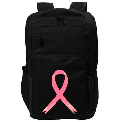 Breast Cancer Heartbeat Pulse Impact Tech Backpack