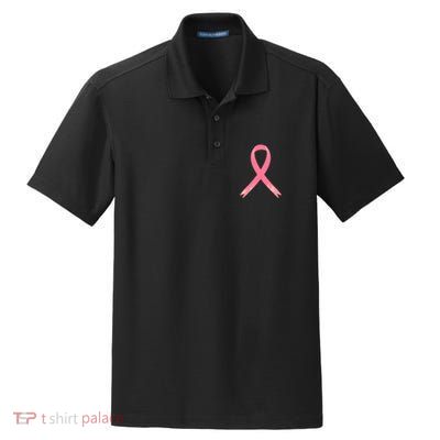 Breast Cancer Heartbeat Pulse Dry Zone Grid Polo