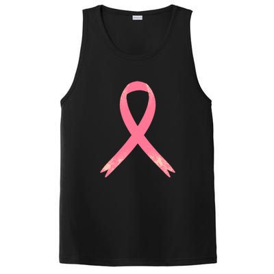 Breast Cancer Heartbeat Pulse PosiCharge Competitor Tank