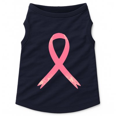 Breast Cancer Heartbeat Pulse Doggie Tank