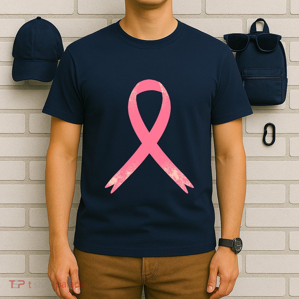 Breast Cancer Heartbeat Pulse T-Shirt