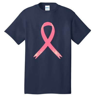 Breast Cancer Heartbeat Pulse Tall T-Shirt