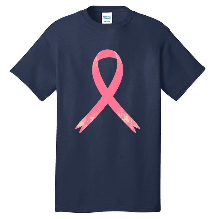 Breast Cancer Heartbeat Pulse Tall T-Shirt