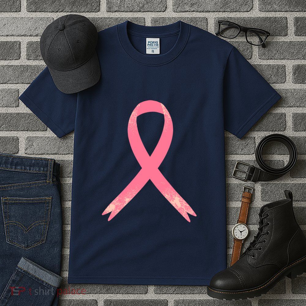 Breast Cancer Heartbeat Pulse Tall T-Shirt