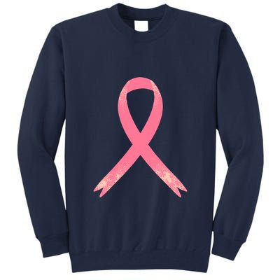 Breast Cancer Heartbeat Pulse Tall Sweatshirt
