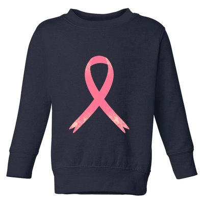 Breast Cancer Heartbeat Pulse Toddler Sweatshirt
