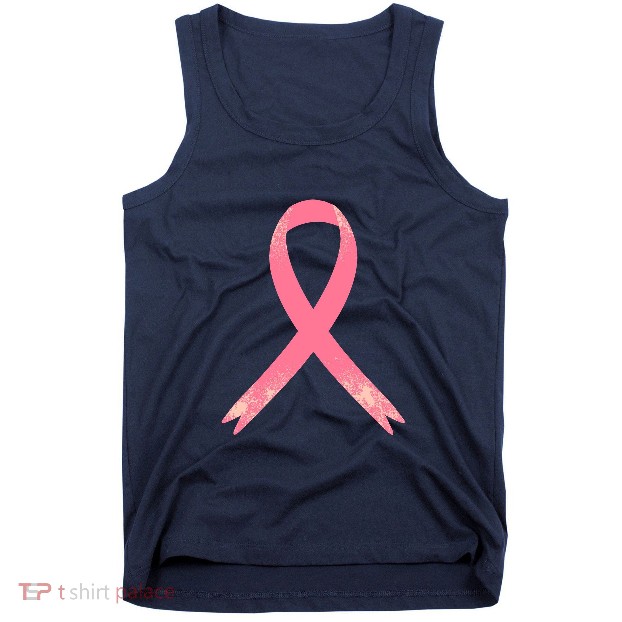 Breast Cancer Heartbeat Pulse Tank Top