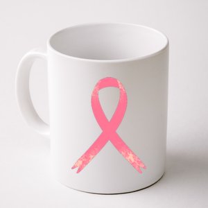 Breast Cancer Heartbeat Pulse Coffee Mug