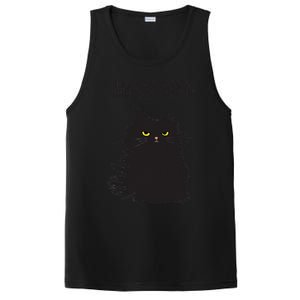 Black Cat Humor Hiss Off Meow Cat PosiCharge Competitor Tank