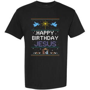 Birthday Cake Happy Birthday Jesus Christian Garment-Dyed Heavyweight T-Shirt