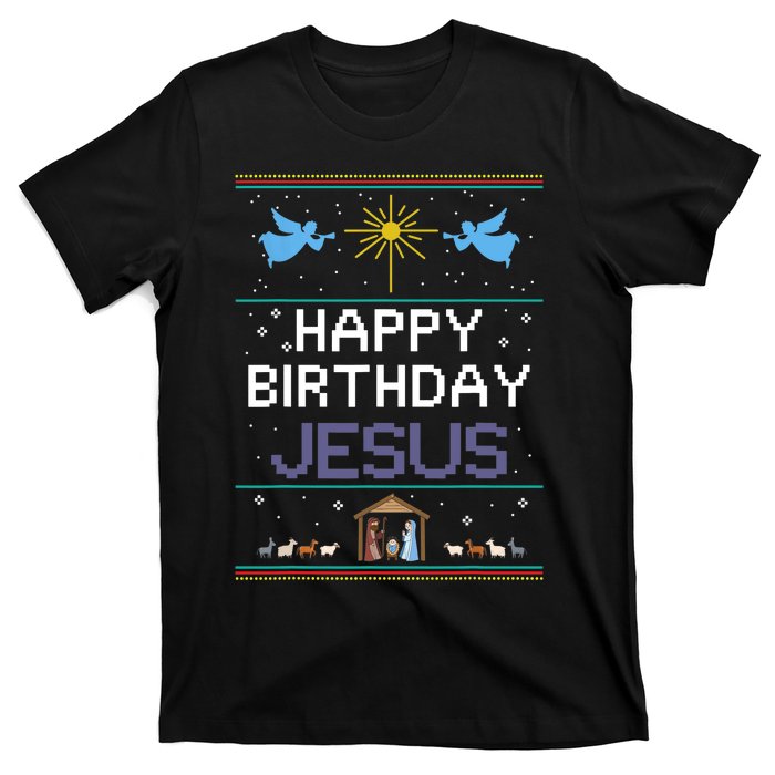 Birthday Cake Happy Birthday Jesus Christian T-Shirt